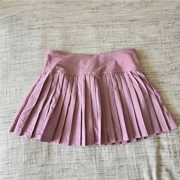 Head Mauve Pleated Tennis Skirt - Picture 2 of 4